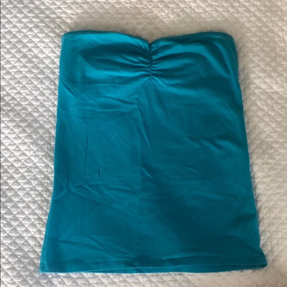 Aerie Girly Tube - blue tube top